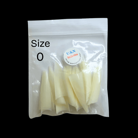 USN Natural Refill Tips {Pack of 50pcs} - Stiletto