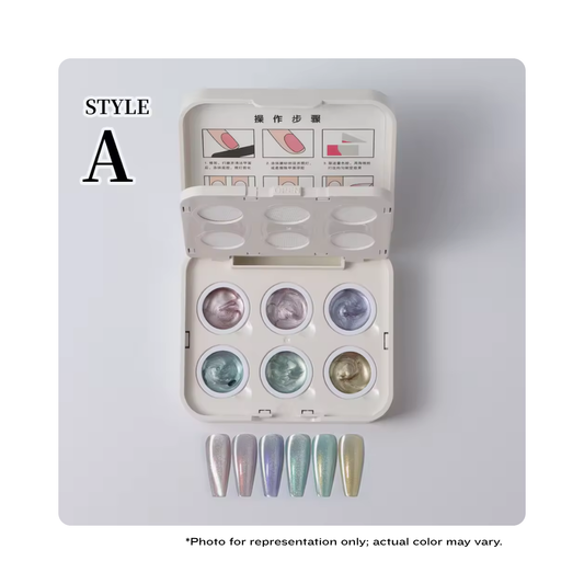 Vinimay Ombre Patting Gel Pallet 6 Slots - {Cat Eye Series A}