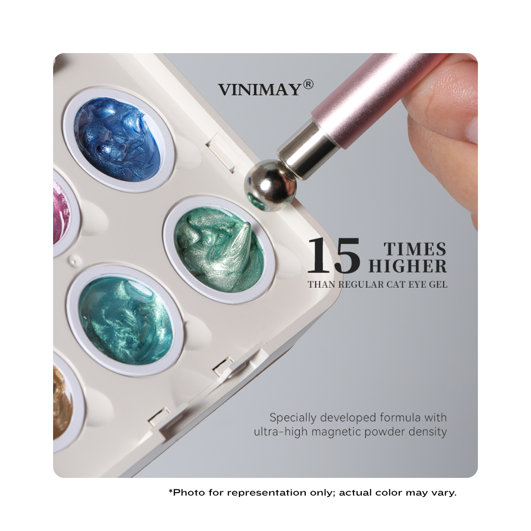 Vinimay Ombre Patting Gel Pallet 6 Slots - {Cat Eye Series A}