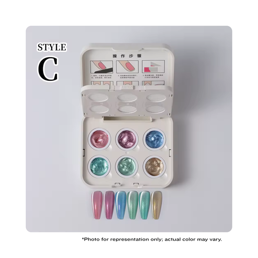 Vinimay Ombre Patting Gel Pallet 6 Slots - {Cat Eye Series C}