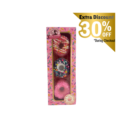 Winter in Venice Donuts Bath Bombs {Pack of 3}