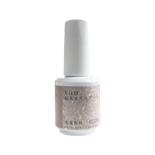 YHH Non Wipe Top Coat 15mL - Gel Polish