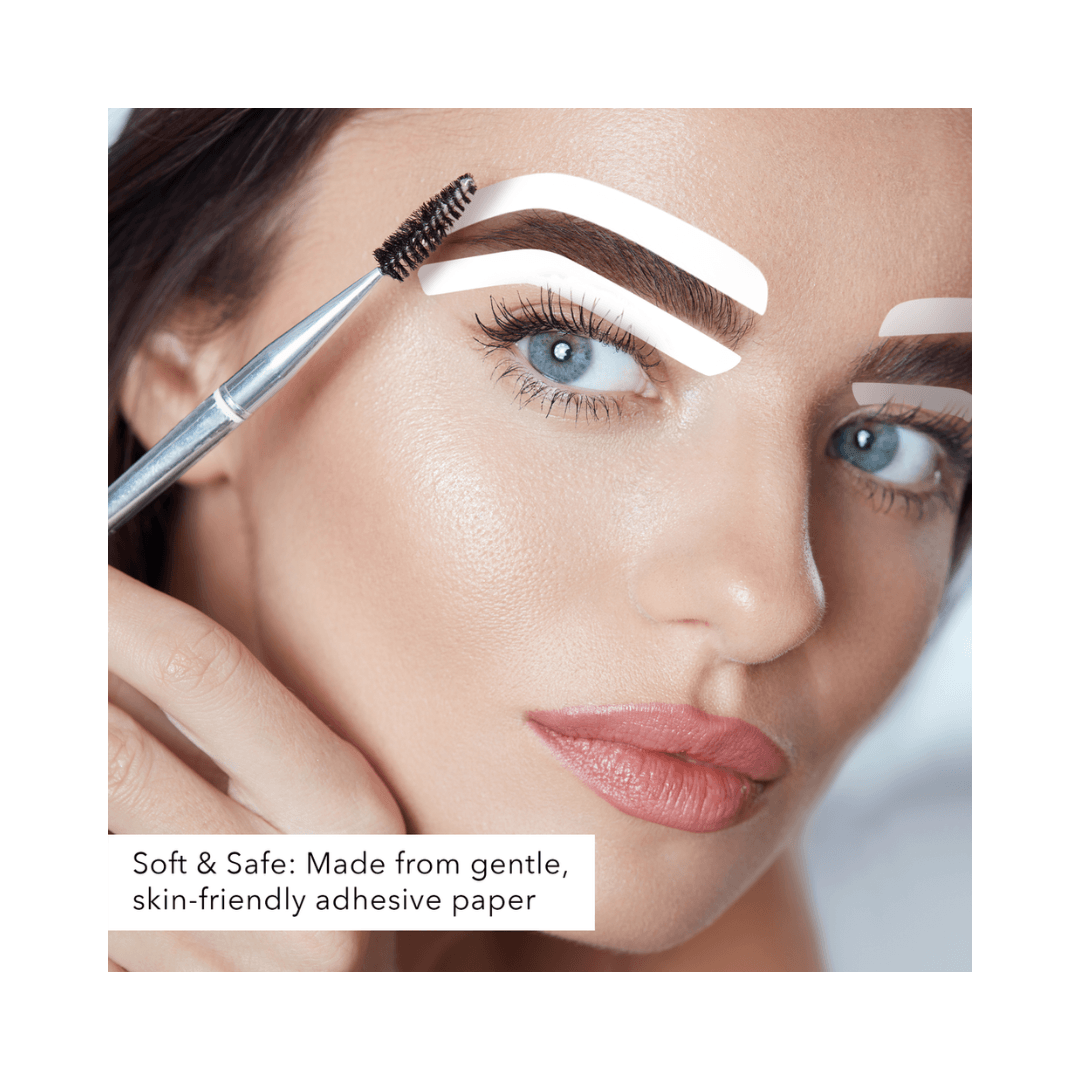 Zurno Eyebrow Shaping Sticker Guide