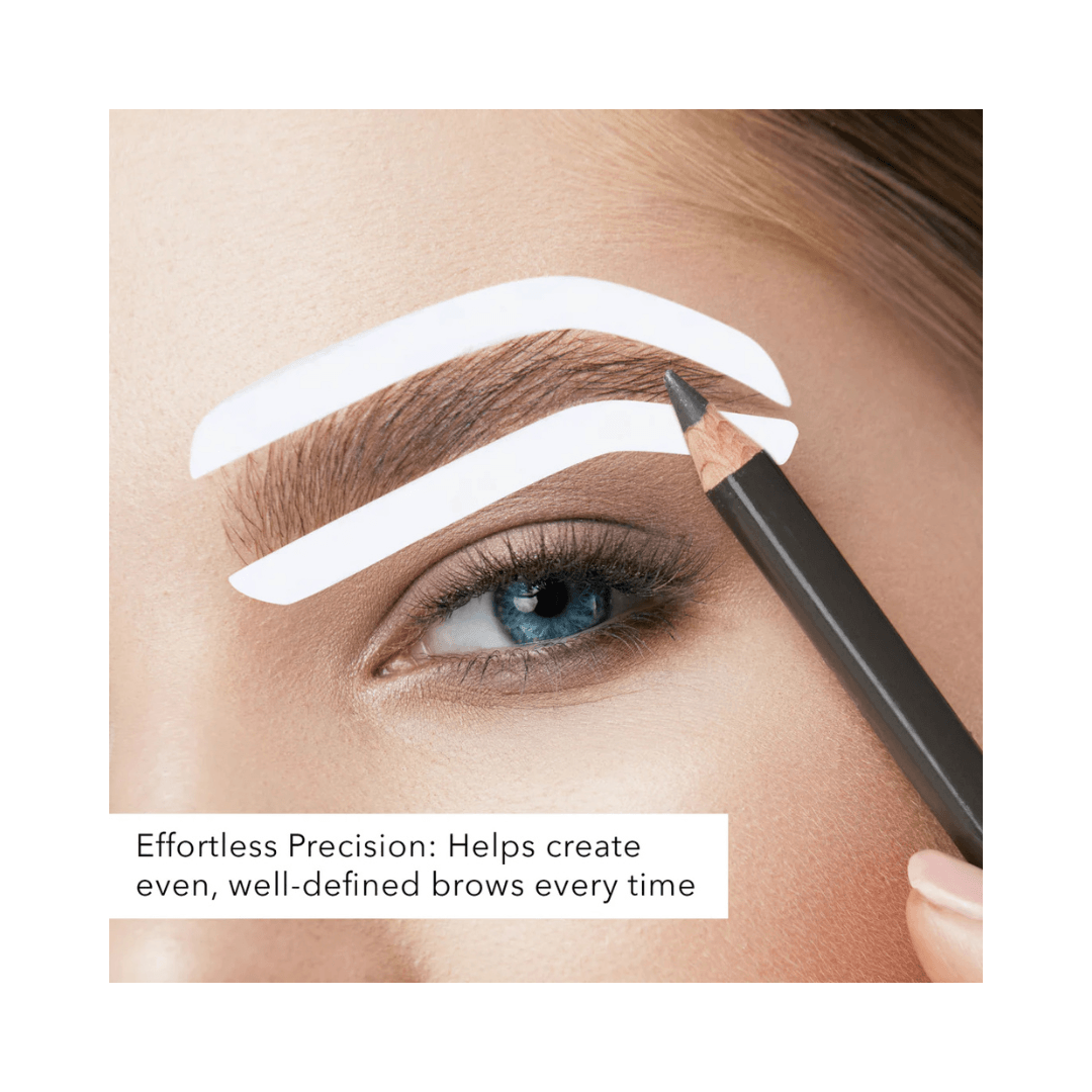 Zurno Eyebrow Shaping Sticker Guide