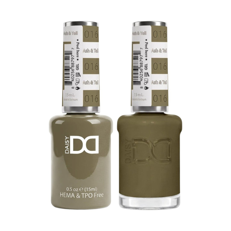 DND Ash & Tell #DND016 - HEMA Free & TPO Free Gel & Lacquer