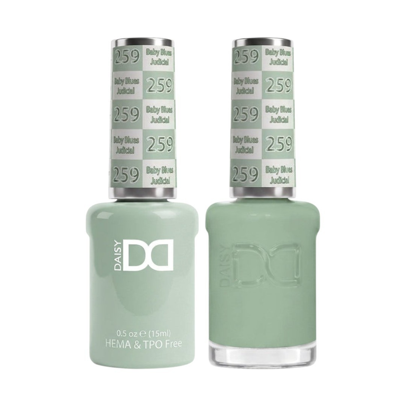DND Baby Blues Judicial #DND259 - HEMA Free & TPO Free Gel & Lacquer