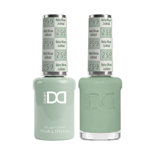 DND Baby Blues Judicial #DND259 - HEMA Free & TPO Free Gel & Lacquer