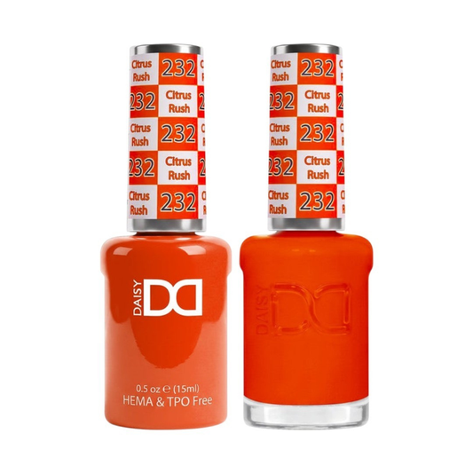 DND Citrus Rush #DND232 - HEMA Free & TPO Free Gel & Lacquer
