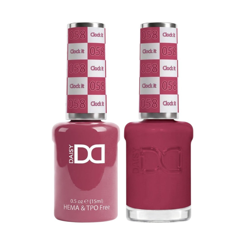 DND Clock It #DND058 - HEMA Free & TPO Free Gel & Lacquer