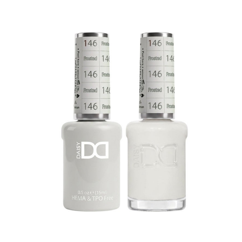 DND Frosted #DND146 - HEMA Free & TPO Free Gel & Lacquer