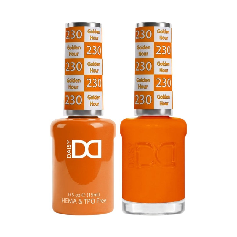DND Golden Hour #DND230 - HEMA Free & TPO Free Gel & Lacquer