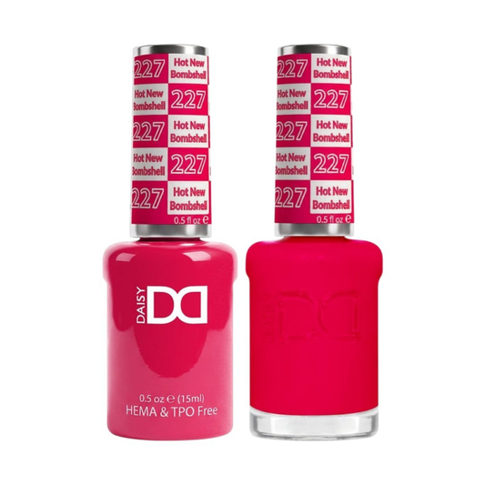DND Hot New Bombshell #DND227 - HEMA Free & TPO Free Gel & Lacquer