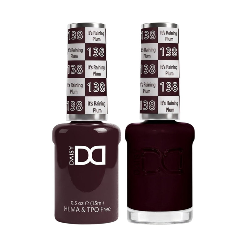 DND It’s Raining Plum #DND138 - HEMA Free & TPO Free Gel & Lacquer