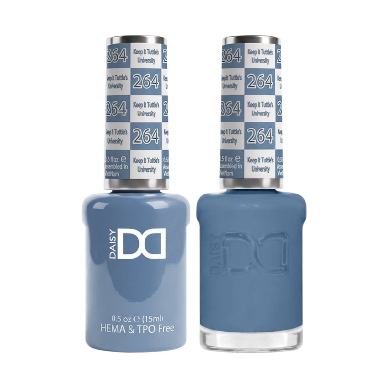 DND Keep It Tuft(s) University #DND264 - HEMA Free & TPO Free Gel & Lacquer