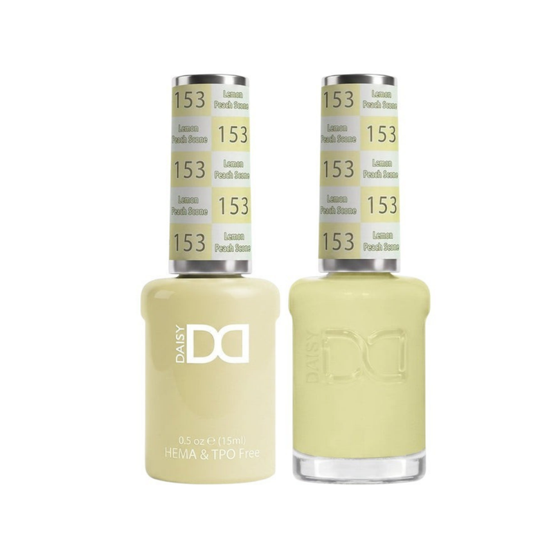 DND Lemon Peach Scone #DND153 - HEMA Free & TPO Free Gel & Lacquer