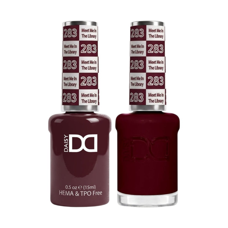 DND Meet Me In The Library #DND283 - HEMA Free & TPO Free Gel & Lacquer