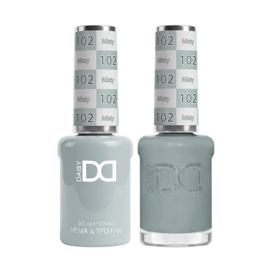 DND Misty #DND102 - HEMA Free & TPO Free Gel & Lacquer