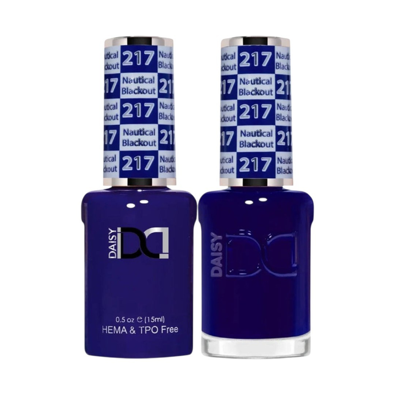 DND Nautical Blackout #DND217 - HEMA Free & TPO Free Gel & Lacquer