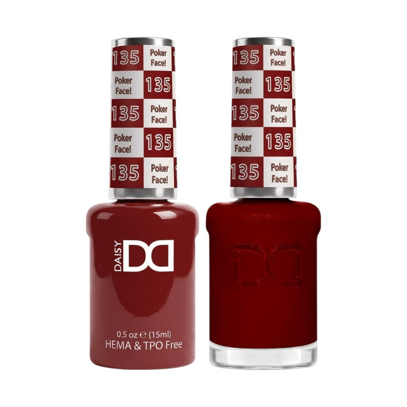 DND Poker Face! #DND135 - HEMA Free & TPO Free Gel & Lacquer