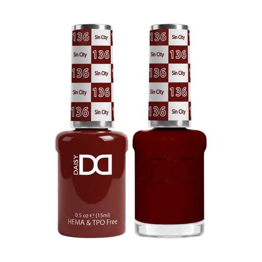 DND Sin City #DND136 - HEMA Free & TPO Free Gel & Lacquer