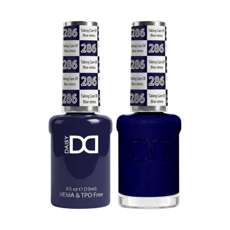 DND Taking Care Of Blue Siness #DND286 - HEMA Free & TPO Free Gel & Lacquer