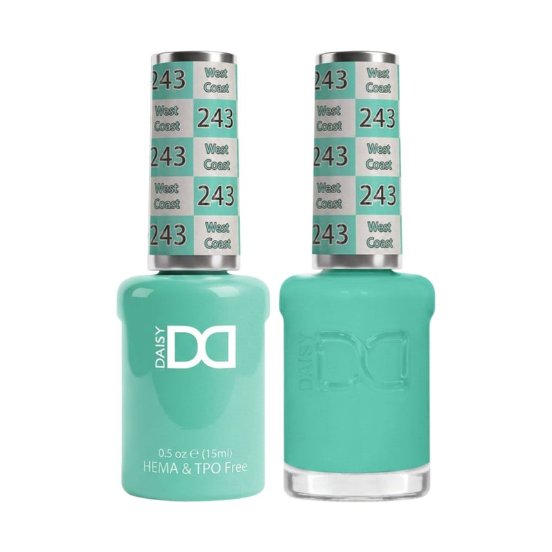 DND West Coast #DND243 - HEMA Free & TPO Free Gel & Lacquer
