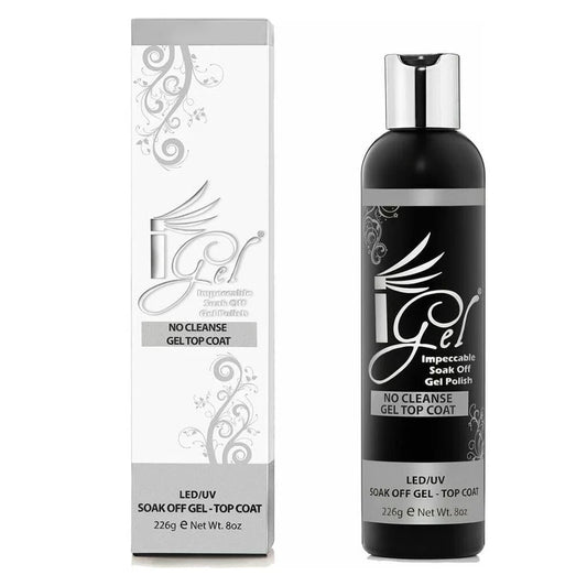 iGel No Cleanse Top Coat 8oz