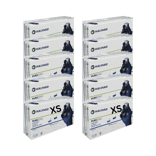 Halyard Disposable Nitrile Gloves {Case of 10}